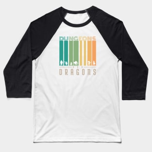 Dungeons and Dragons Retro Baseball T-Shirt